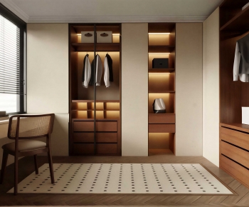 Modern Clothes Storage Area-ID:569268944