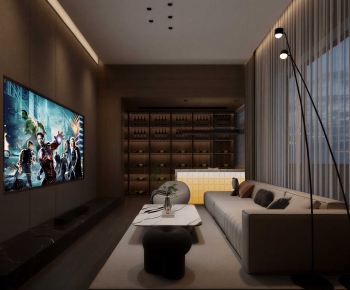 Modern Audiovisual Room-ID:633013961