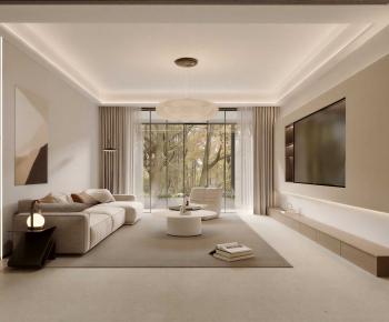 Modern A Living Room-ID:442176102