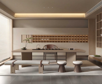 New Chinese Style Tea House-ID:246941091