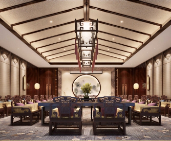 New Chinese Style Meeting Room-ID:101530623