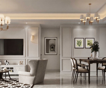 Modern A Living Room-ID:203846938