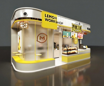 Modern Milk Tea Shop-ID:614080435