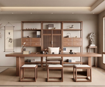 New Chinese Style Tea House-ID:766386039