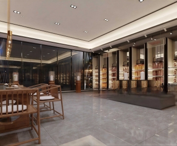 New Chinese Style Exhibition Hall-ID:529261118