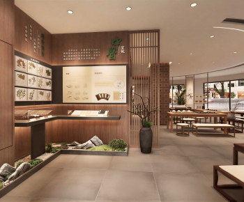 New Chinese Style Exhibition Hall-ID:117759736