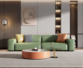 Modern A Living Room-ID:724803926