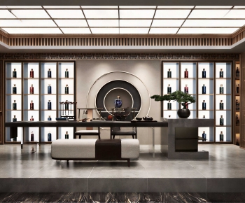 New Chinese Style Tea House-ID:791973119