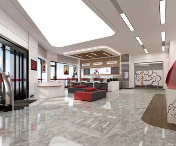 Modern Office Reception Desk-ID:276043894