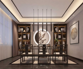 New Chinese Style Tea House-ID:206923017