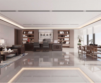 New Chinese Style Manager's Office-ID:637732034