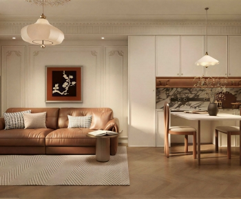 French Style A Living Room-ID:492094995