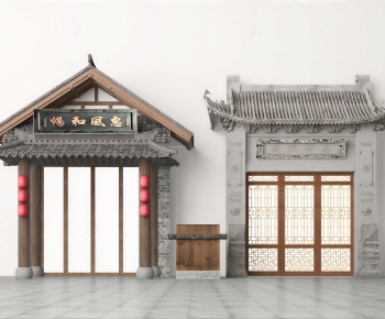Chinese Style Facade Element-ID:580980068