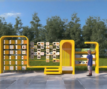 Modern Guide Board/bulletin Board-ID:924922947