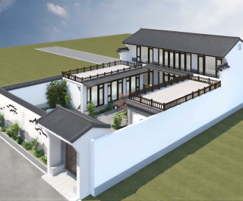 New Chinese Style Detached Villa-ID:658067941