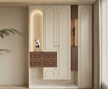 Modern Entrance Cabinet-ID:928073881