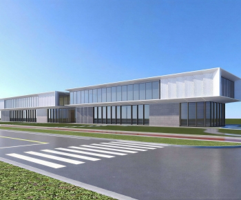Modern Appearance Of Commercial Building-ID:858695038