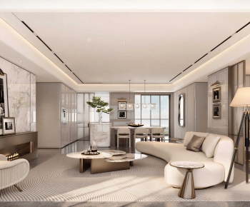 Modern A Living Room-ID:929362063