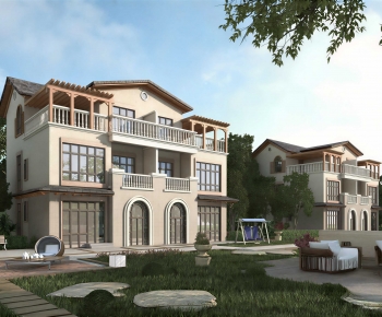 Mediterranean Style Detached Villa-ID:621876002