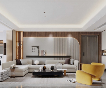 Modern A Living Room-ID:978480104