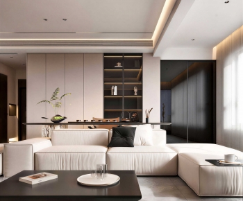 Modern A Living Room-ID:486473082