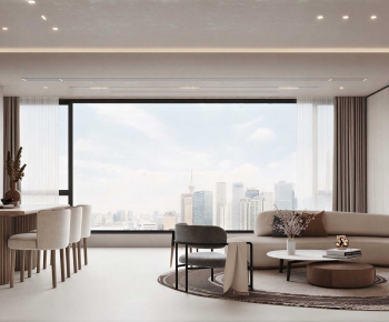 Modern A Living Room-ID:583100399