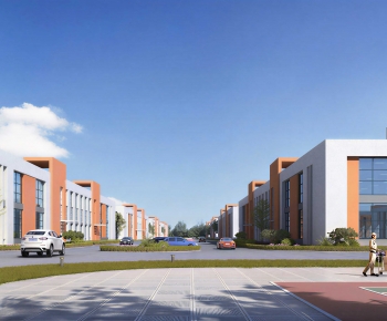 Modern Appearance Of Commercial Building-ID:853924997