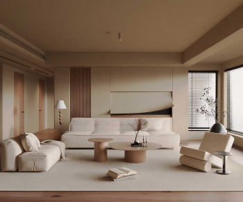 Modern A Living Room-ID:189882047