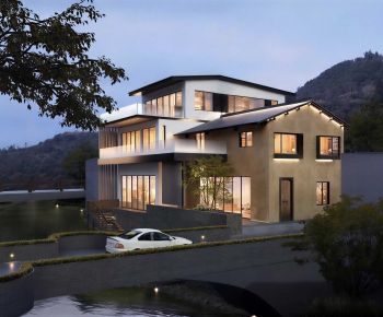 Modern Detached Villa-ID:917831902