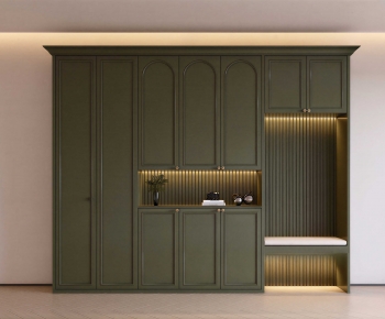 French Style Shoe Cabinet-ID:979646928