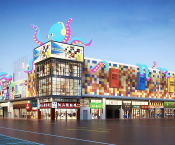 Modern Commercial Street-ID:307545908