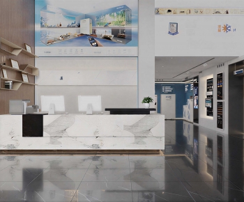 Modern Exhibition Hall-ID:137372022