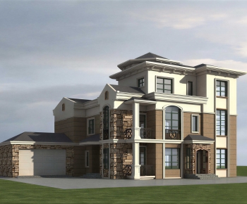 European Style Detached Villa-ID:367053998