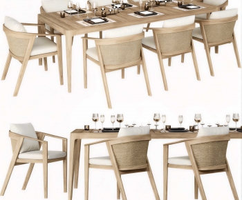 Modern Dining Table And Chairs-ID:986387978