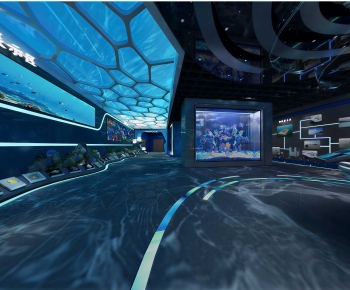 Modern Exhibition Hall-ID:106030944