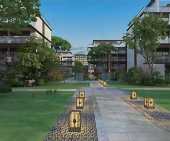 Modern Courtyard/landscape-ID:929672965