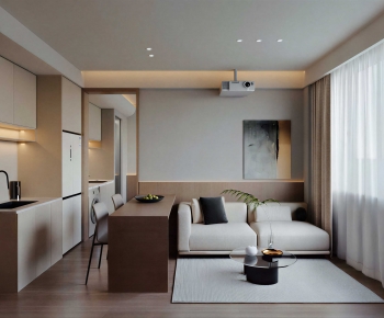 Modern A Living Room-ID:475549946