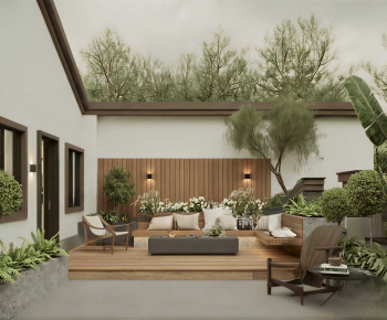 Modern Courtyard/landscape-ID:167729941