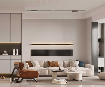 Modern A Living Room-ID:750276095