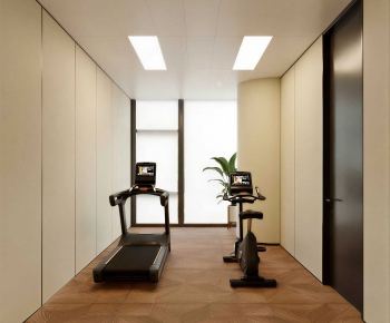 Modern Home Fitness Room-ID:259180127