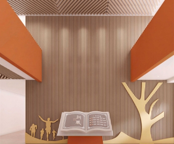 Modern Exhibition Hall-ID:724189044