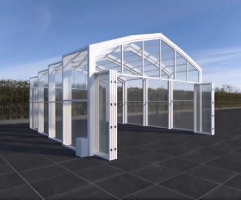 Modern Glass Sunshine Room-ID:887570474