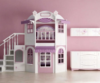 Modern Bunk Bed-ID:384046089