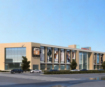 Modern Appearance Of Commercial Building-ID:968482025