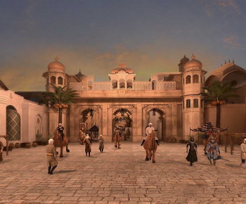 European Style Commercial Street-ID:191369069