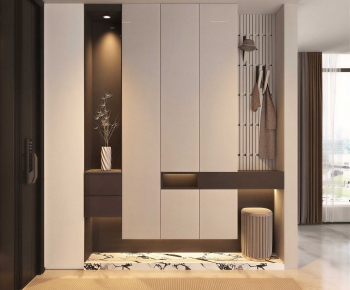 Modern Entrance Cabinet-ID:155697112