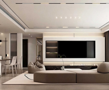 Modern A Living Room-ID:803852082