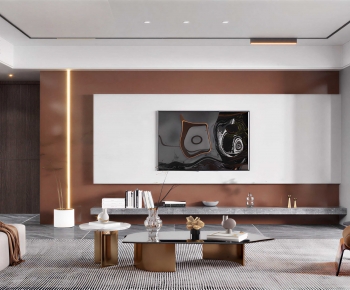 Modern A Living Room-ID:352915057