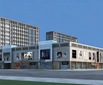 Modern Appearance Of Commercial Building-ID:294642939