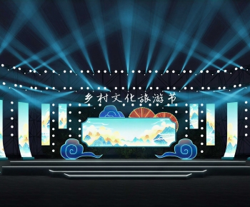 New Chinese Style Stage Performance-ID:295424944